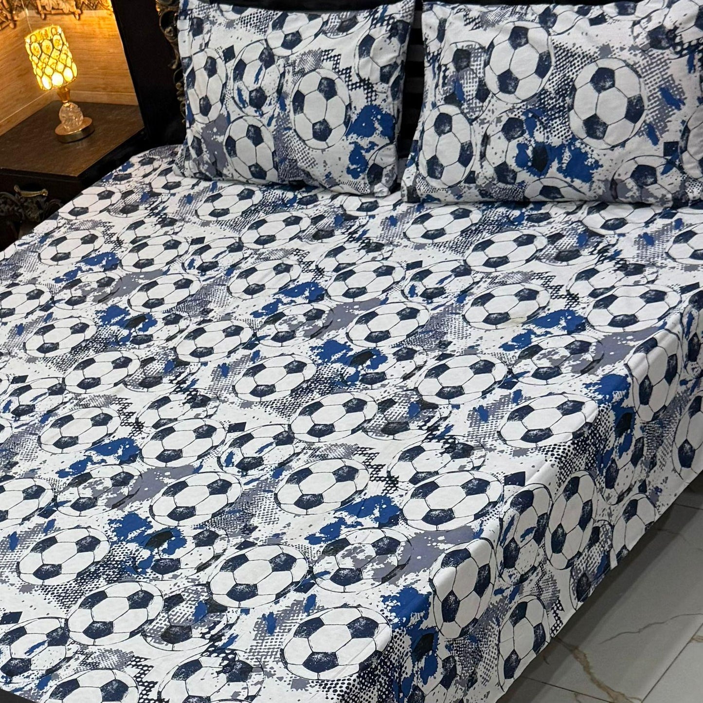 3PCS Double Bed Sheet Set