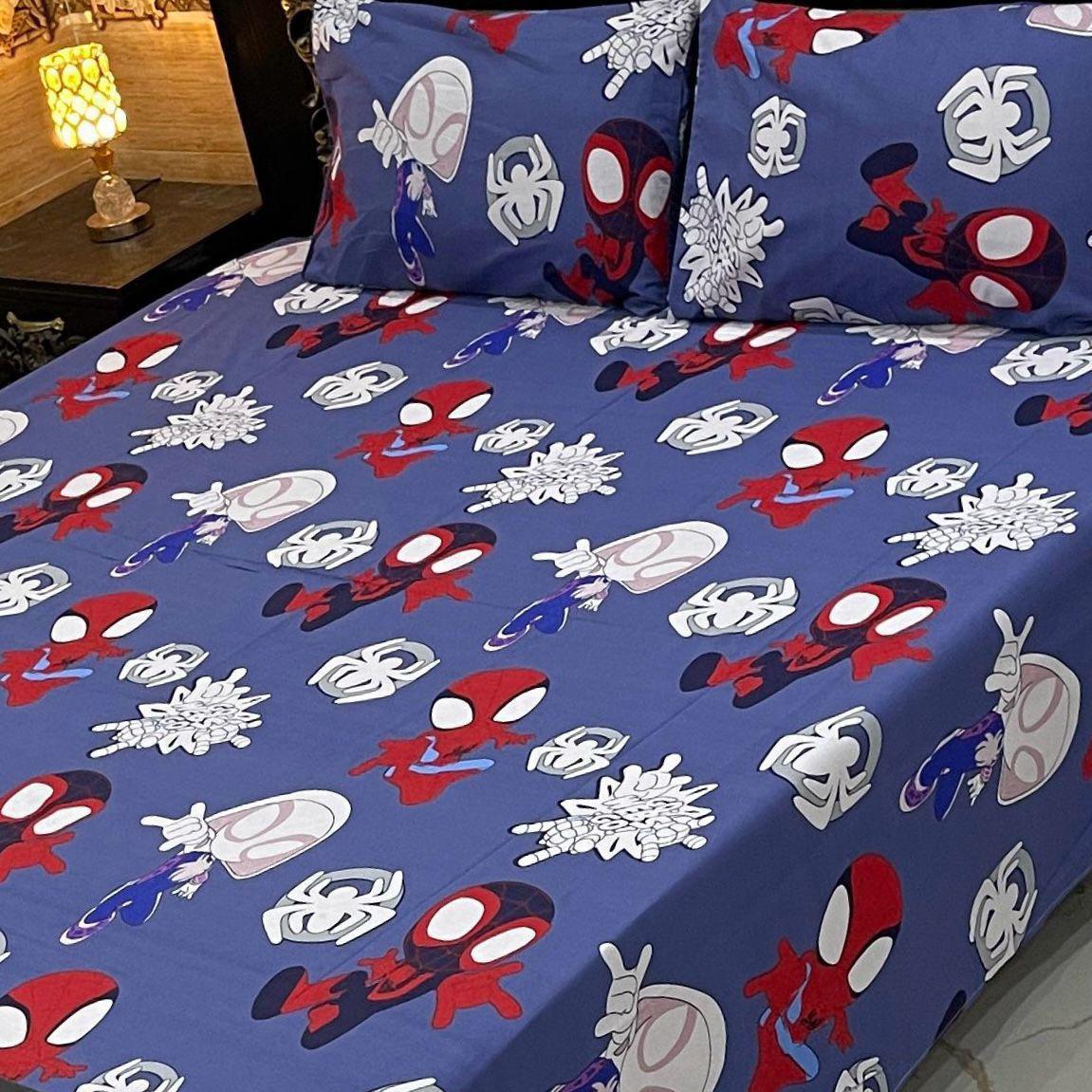 3PCS Double Bed Sheet Set