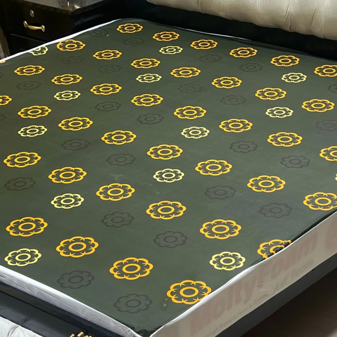 PRINTED WATER PROOF MATTRESS COVER