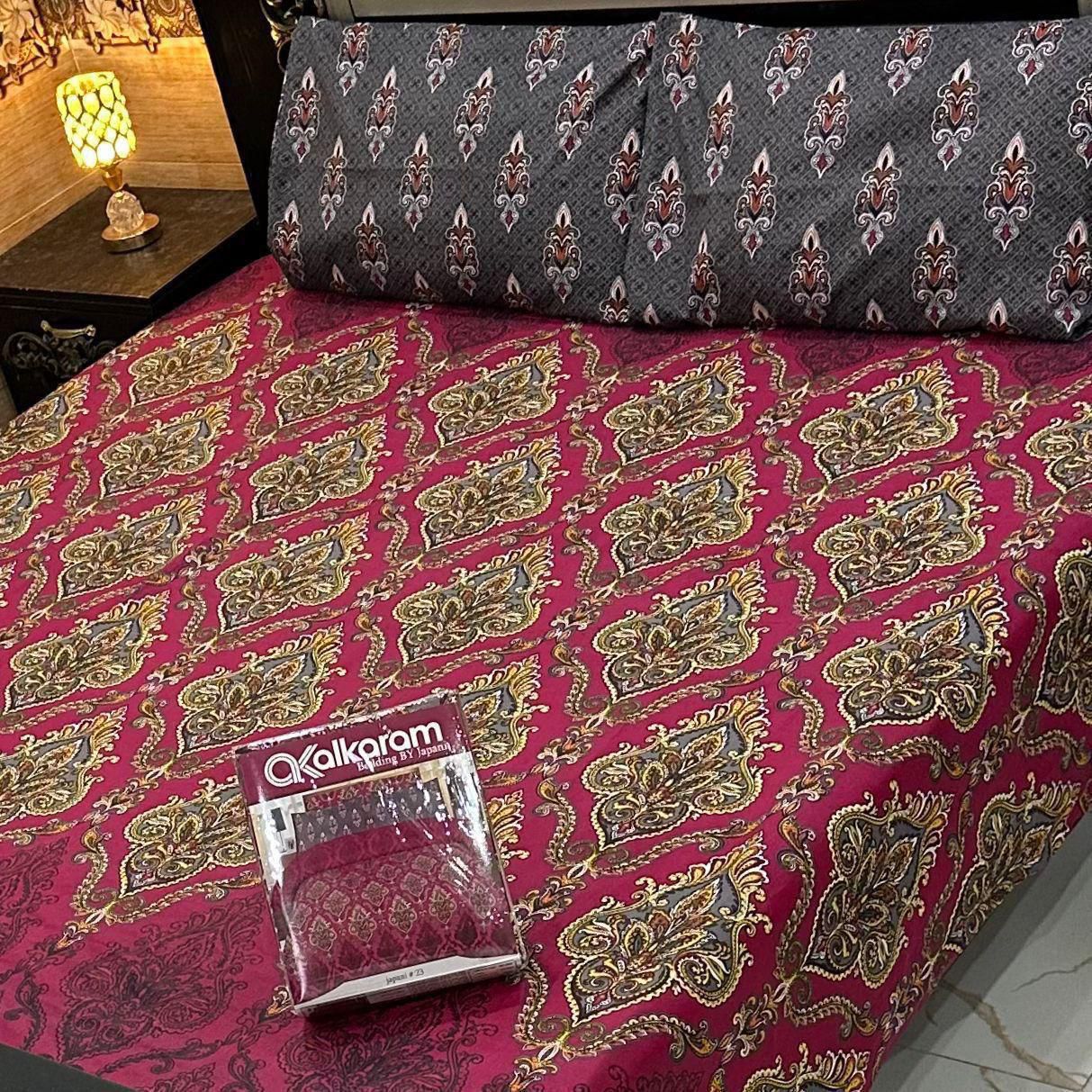 3PCS Double Bed Sheet