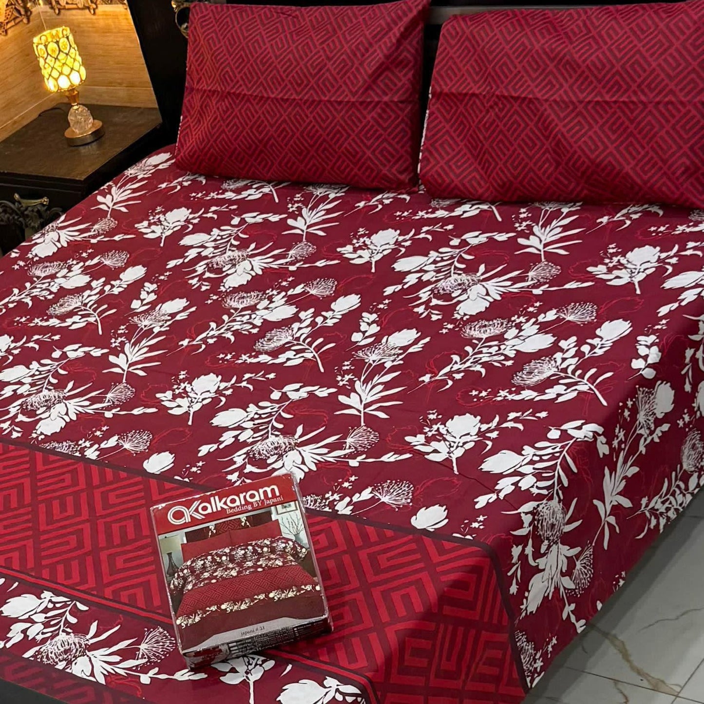 3PCS Double Bed Sheet