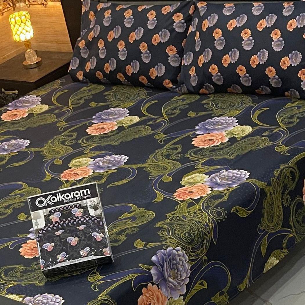 3PCS Double Bed Sheet
