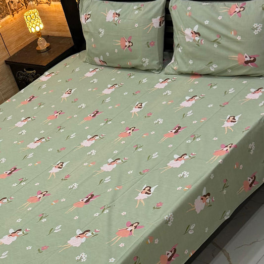 3PCS Double Bed Sheet Set