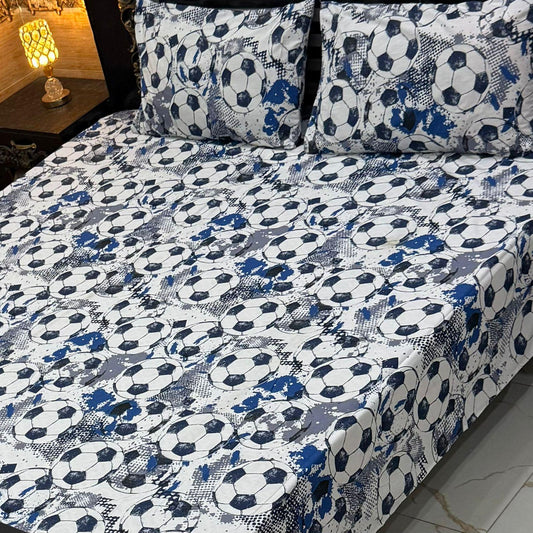 3PCS Double Bed Sheet Set