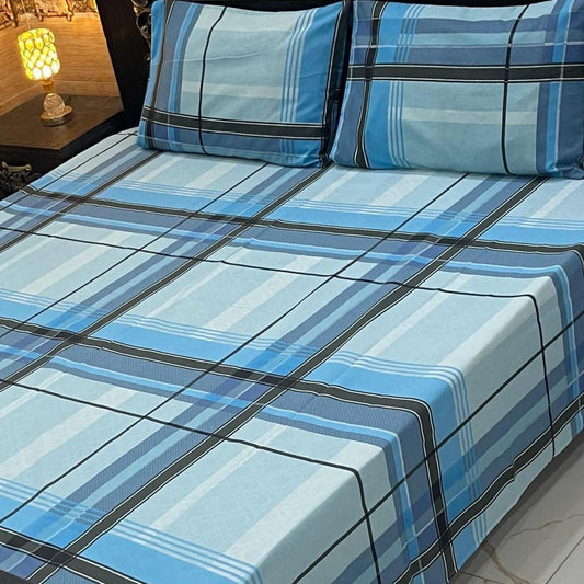3PCS Double Bed Sheet Set