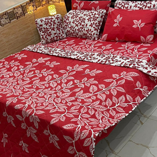 7Pc Printed Comforter Set
