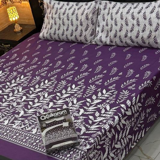 3PCS Double Bed Sheet