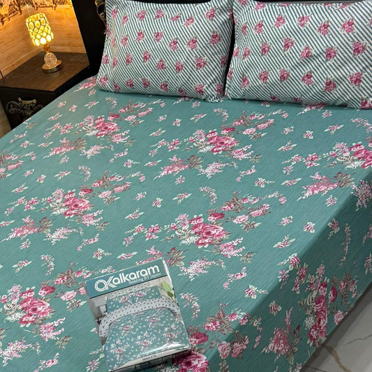 3PCS Double Bed Sheet