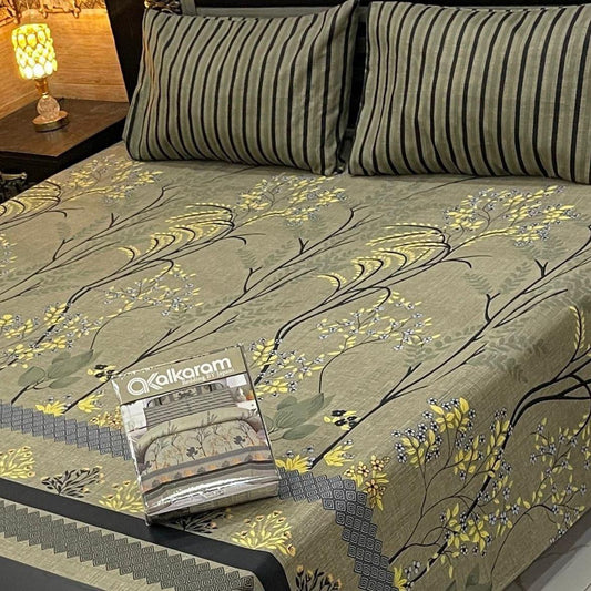 3PCS Double Bed Sheet