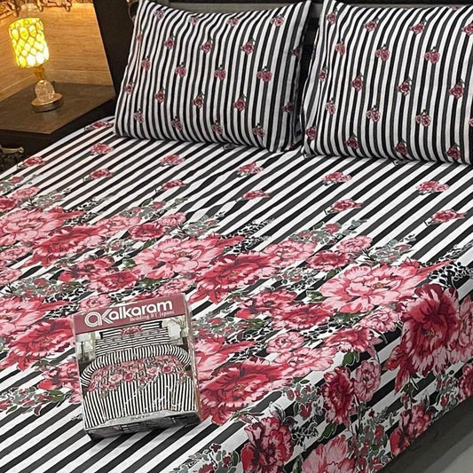3PCS Double Bed Sheet