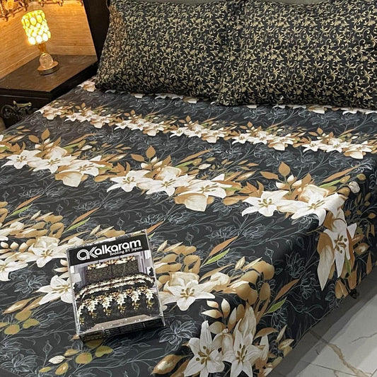 3PCS Double Bed Sheet
