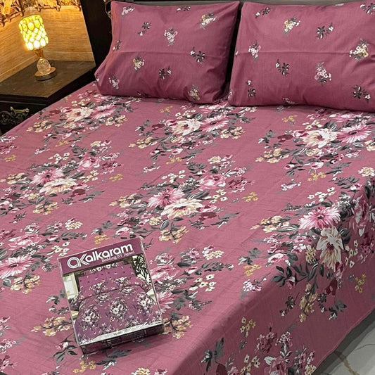 3PCS Double Bed Sheet