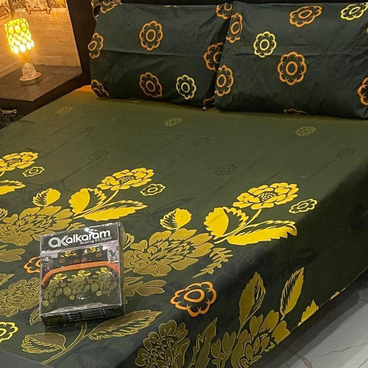 3PCS Double Bed Sheet