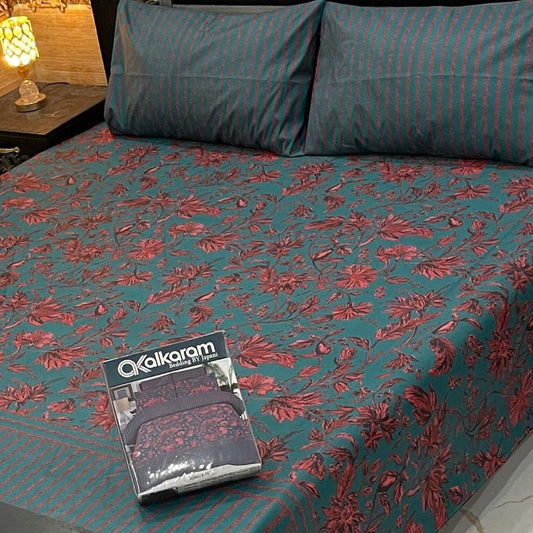 3PCS Double Bed Sheet