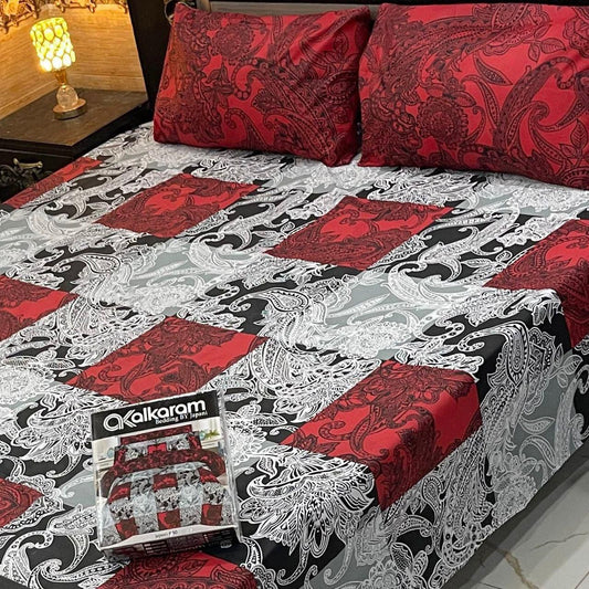 3PCS Double Bed Sheet